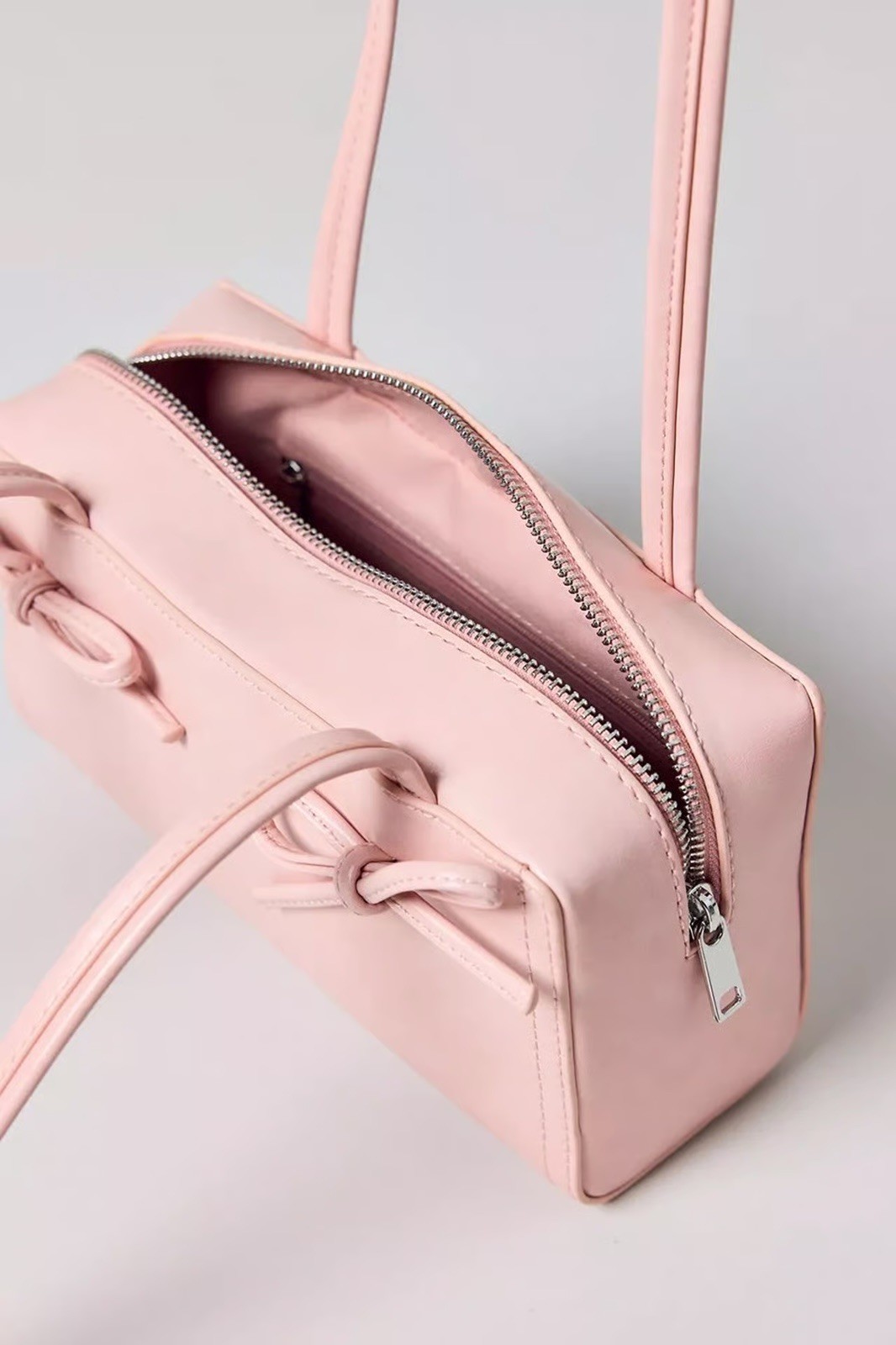 Kimchi Blue Bow Bowler Bag | Pink Shoulder Bag with Bow