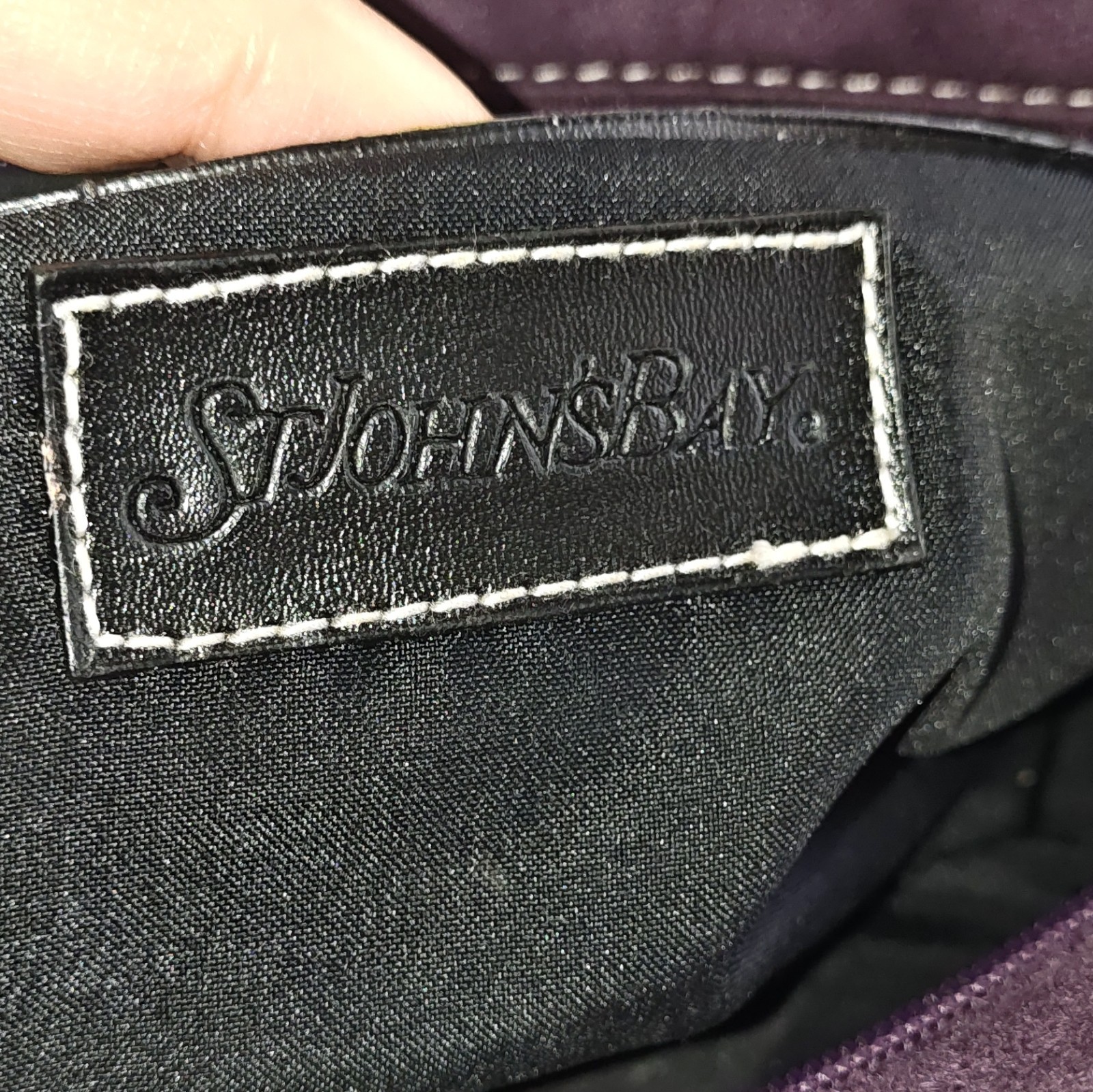 St. John’s Bay Purple Shoulder Bag