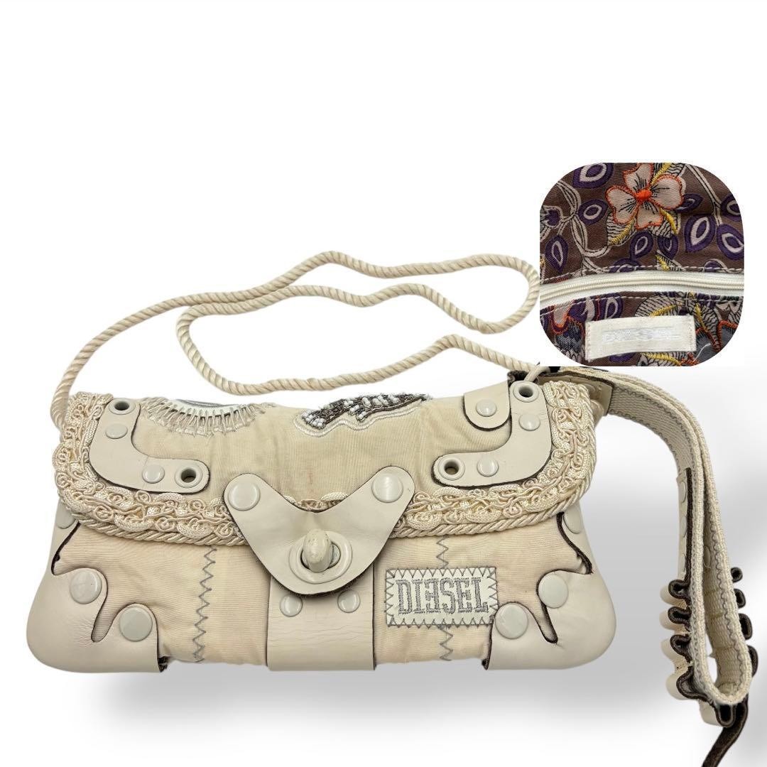 DIESEL Shoulder Bag Archive Y2K Authentic From Japan Y2K