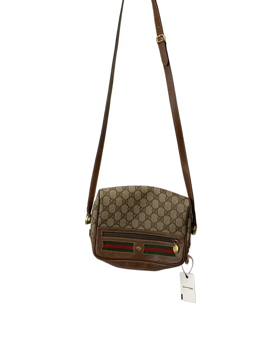 GUCCI GG Shelley Line Shoulder Bag PVC CML Allover 001 50 6655
