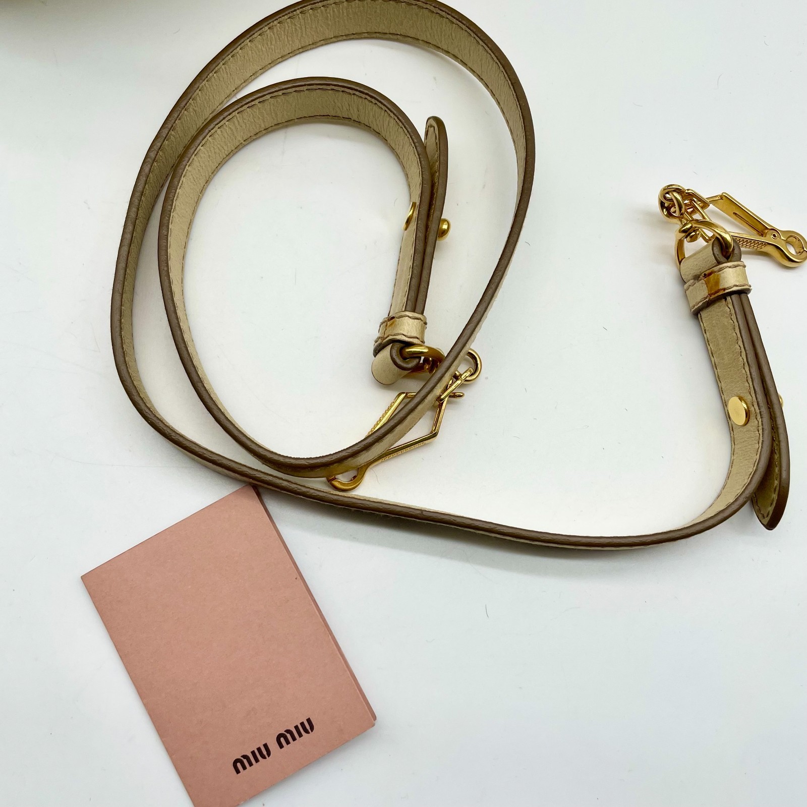 Miu Miu Vitello Lux 2way Handbag Leather Ribbon bow Shoulder Bag 26 Y2K Auth