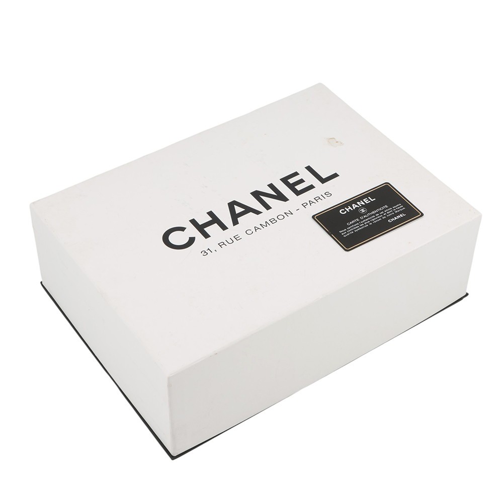CHANEL Shoulder Size Mini Plastics Transparent/Black A67557