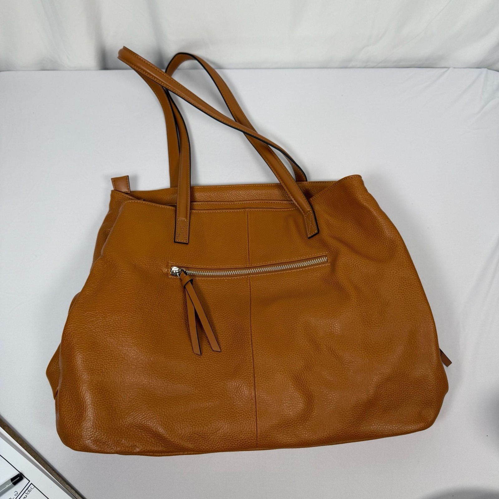 S-ZONE Women Soft Genuine Leather Handbag Large South Korea