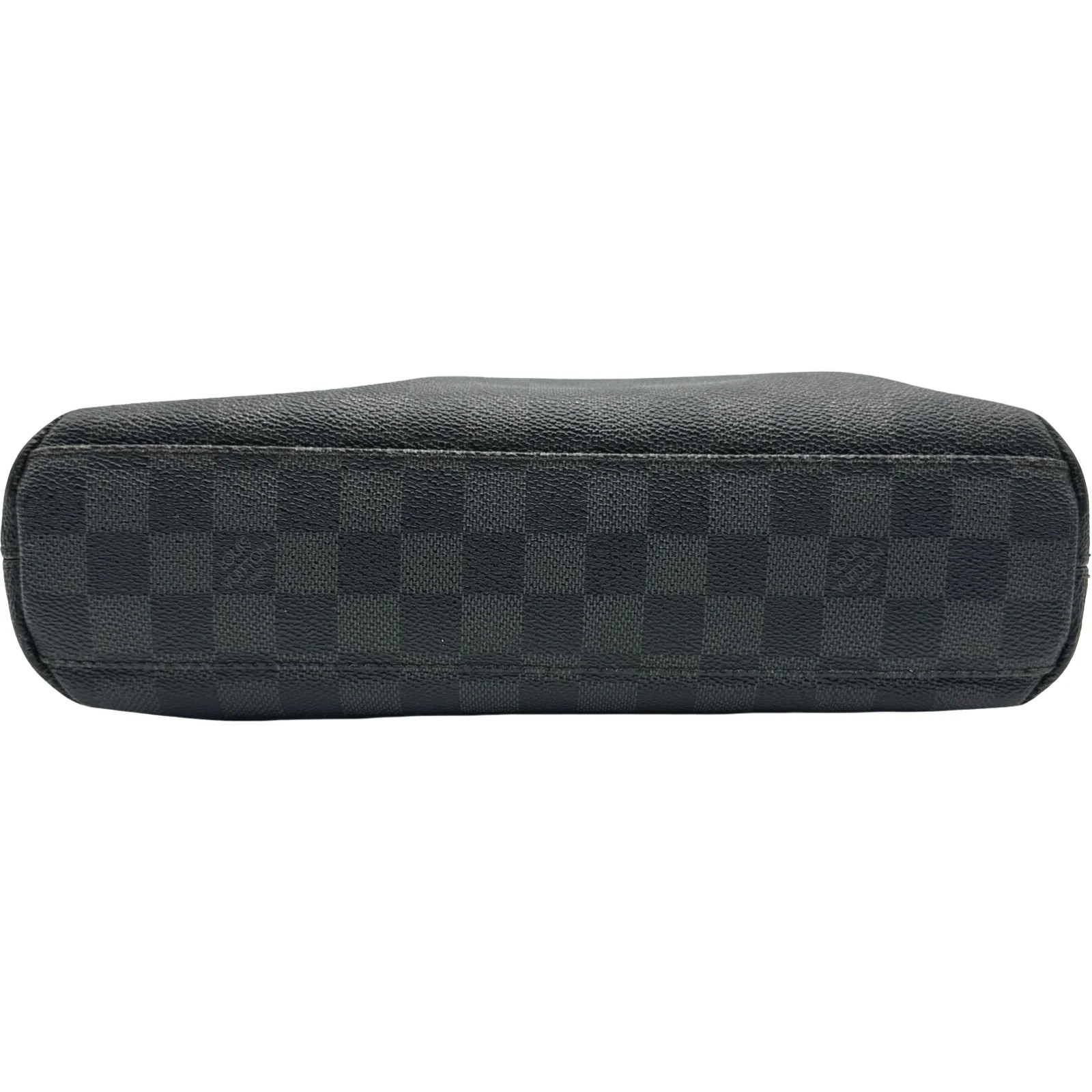 LOUIS VUITTON Mick PM Black Damier Shoulder Bag N41211 #OKB8374