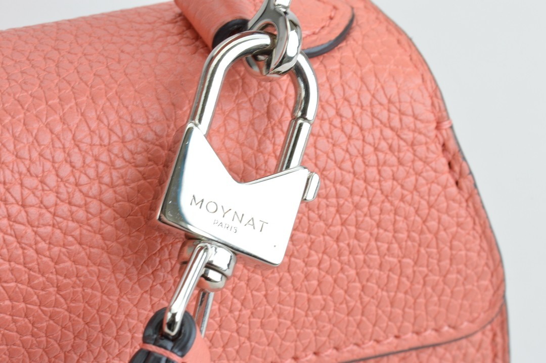 MOYNAT Handbag Shoulder Bag Légende BB Leather 2-Way Shoulder Bag Pink
