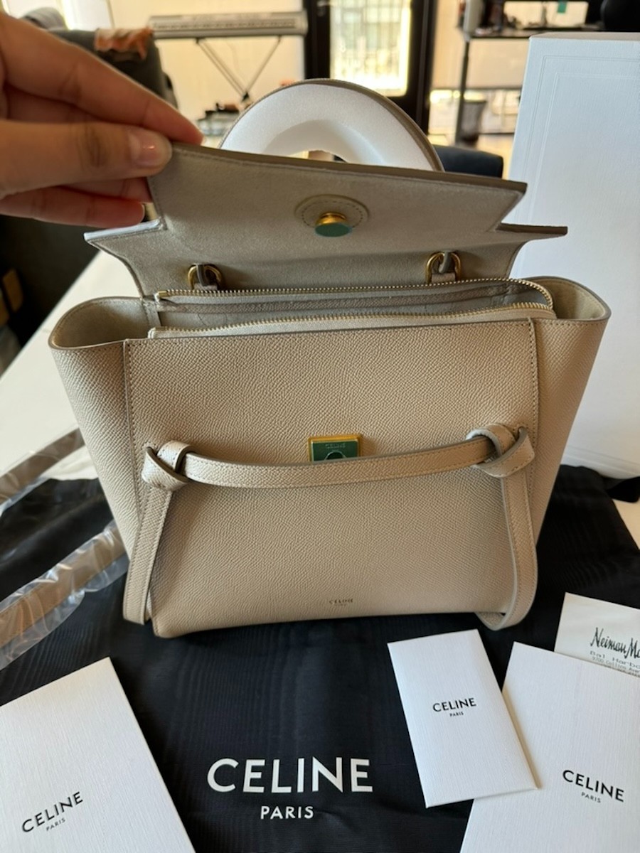 Brand new with tags and receipt, Celine belt bag micro