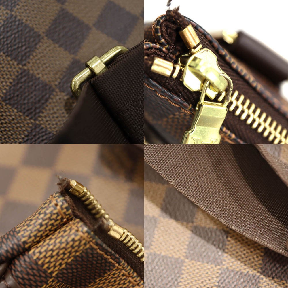 Louis Vuitton Pochette N51111 Canvas Ebene / Brown Shoulder Bag Women’s #KNB733