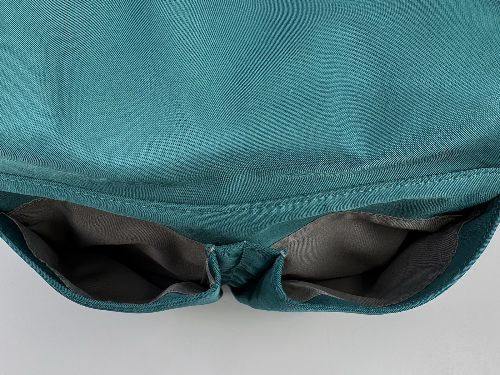 Mandarina Duck Hunter Deep Lake Teal Green Shoulder Crossbody Bag Purse