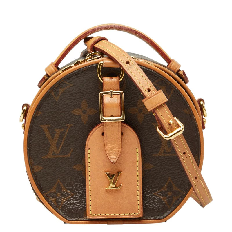 Louis Vuitton Monogram Mini Boite Chapeau Handbag Shoulder Bag M44699