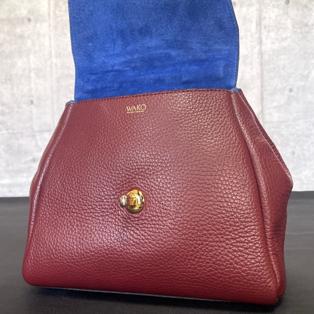 Wako Sac de Temps Bordeaux 2Way Top Handle Bag