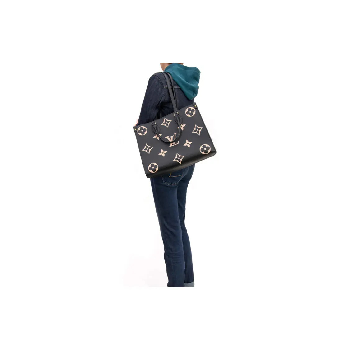 LOUIS VUITTON ONTHEGO Tote Bag Single Shoulder/Handbag Women’s 13.8×5.5×10.6 in