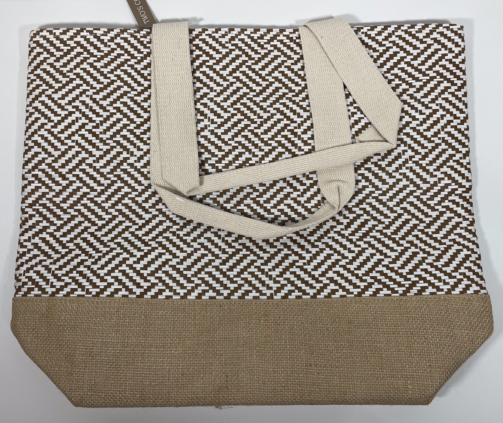 Pattern Weaver Tote Bag 53910 20 TC #1 16” H 19” W 6” D