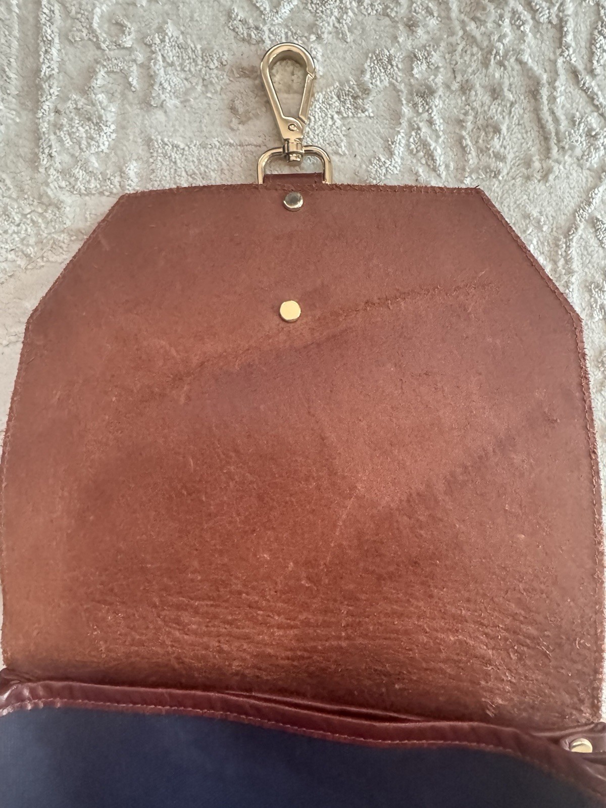 Spicer Bags San Francisco Cork & Canvas Foldover Backpack with Leather Straps