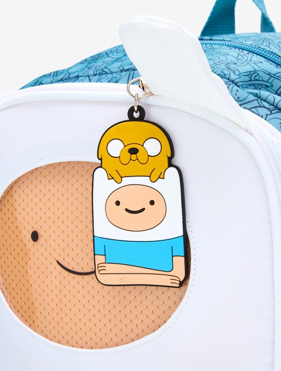 Adventure Time Finn & Jake Figural Multi-Pocket Backpack New