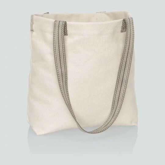 BN Thirty One Statement Canvas Mini Shopper Tote Lunch bag Purse 31 Natural