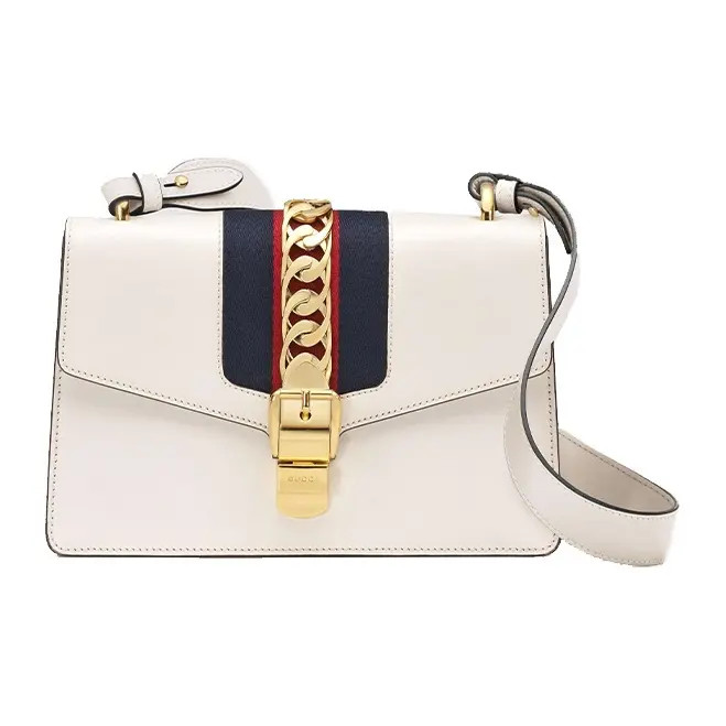 Gucci Sylvie Handheld Cross Shoulder Bag Women’s 10x3x6.6 in