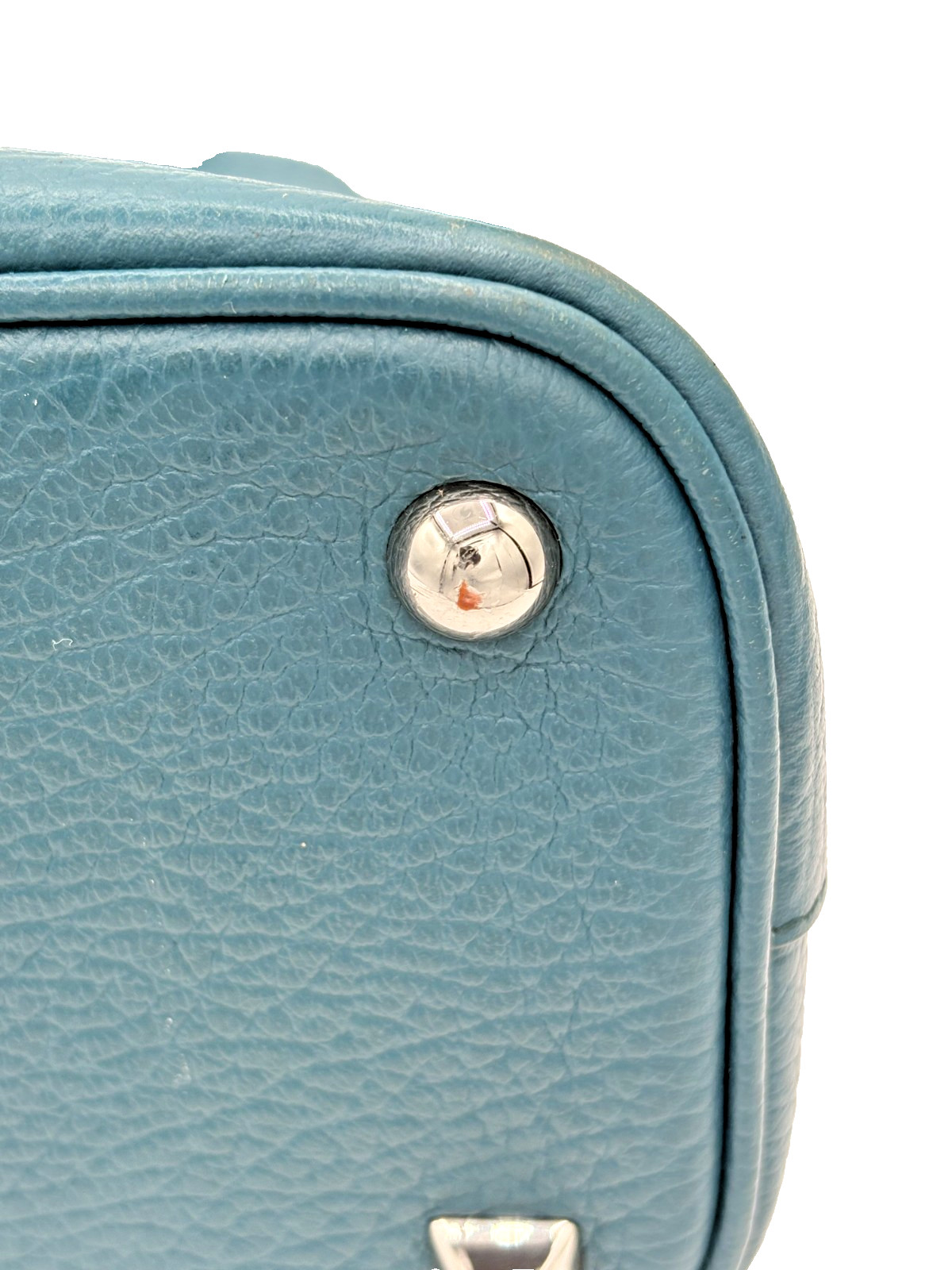 Maison Margiela 5AC Leather Handbag Shoulder Bag Teal Blue Green Made in Italy