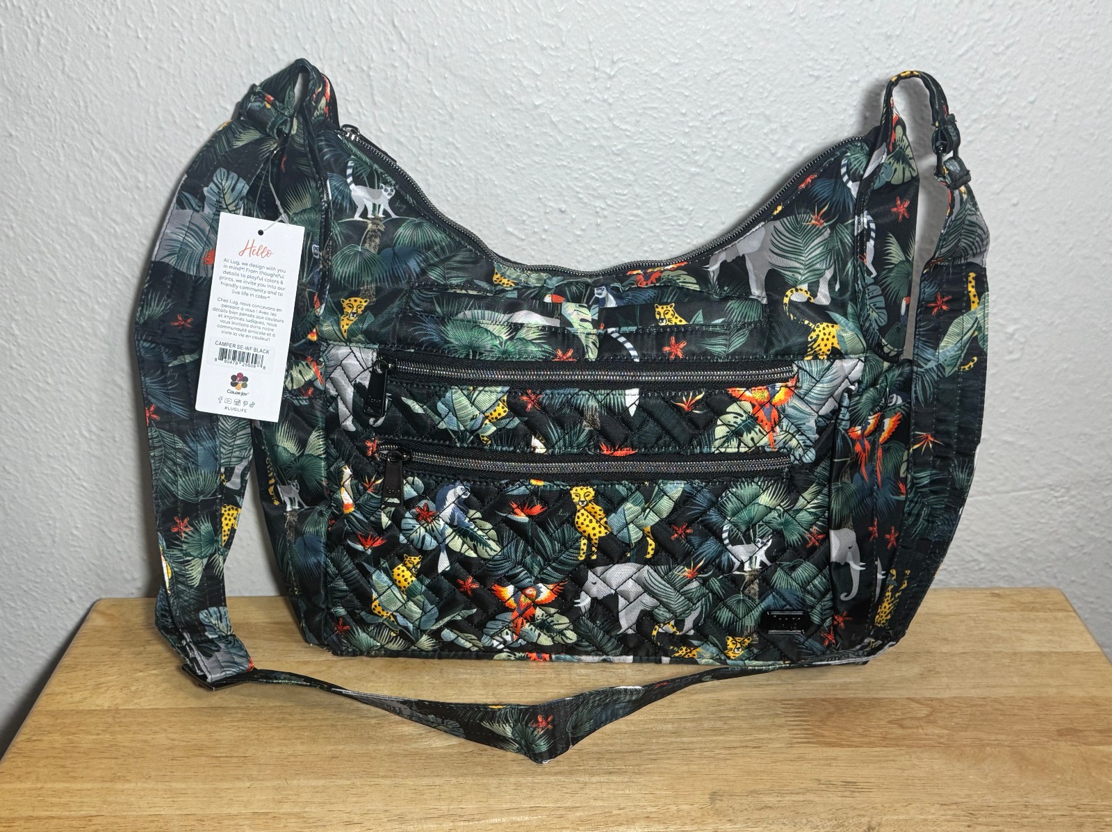 Lug Camper SE in Wildlife Black NWT