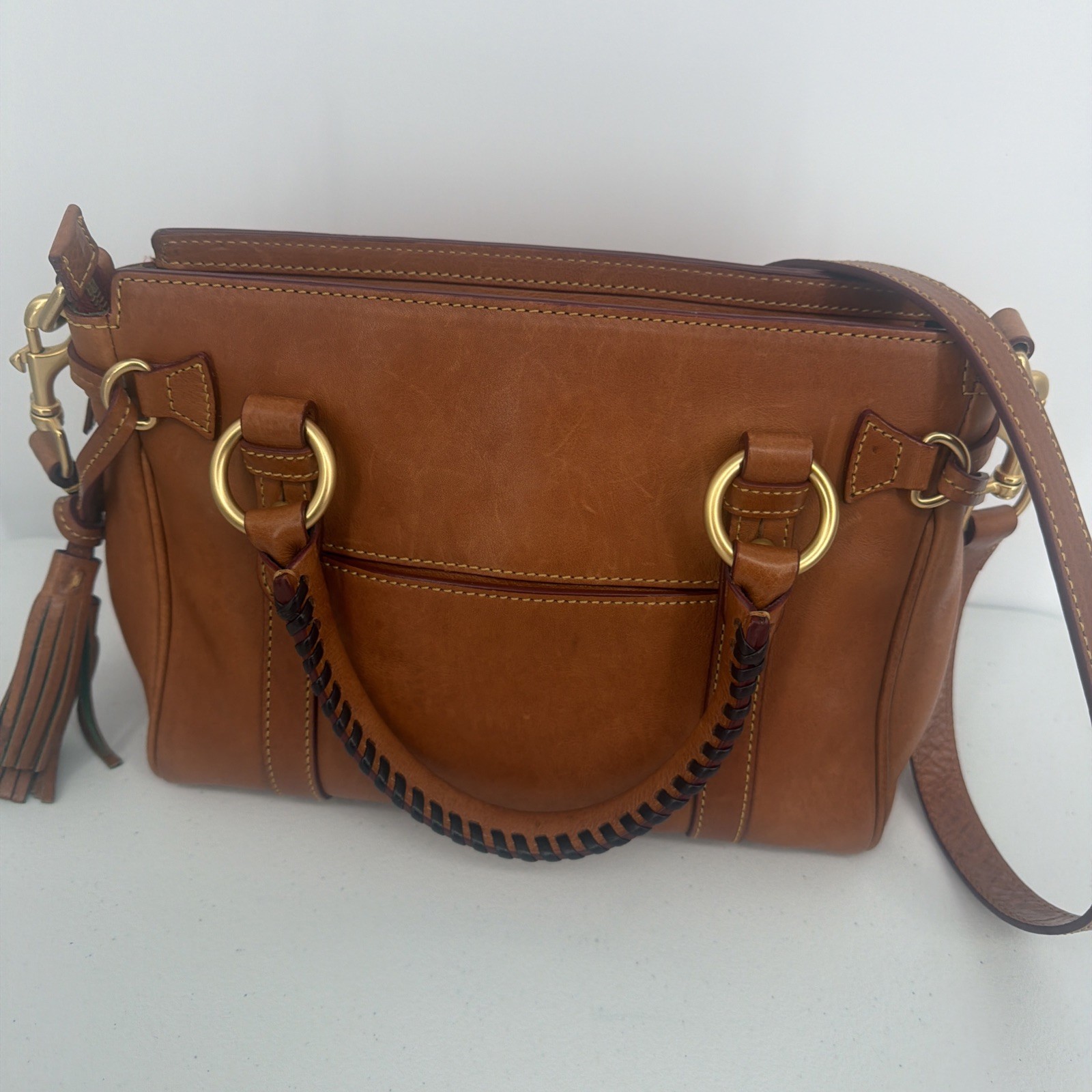 Dooney & Bourke Florentine Women’s Satchel Bag Chestnut