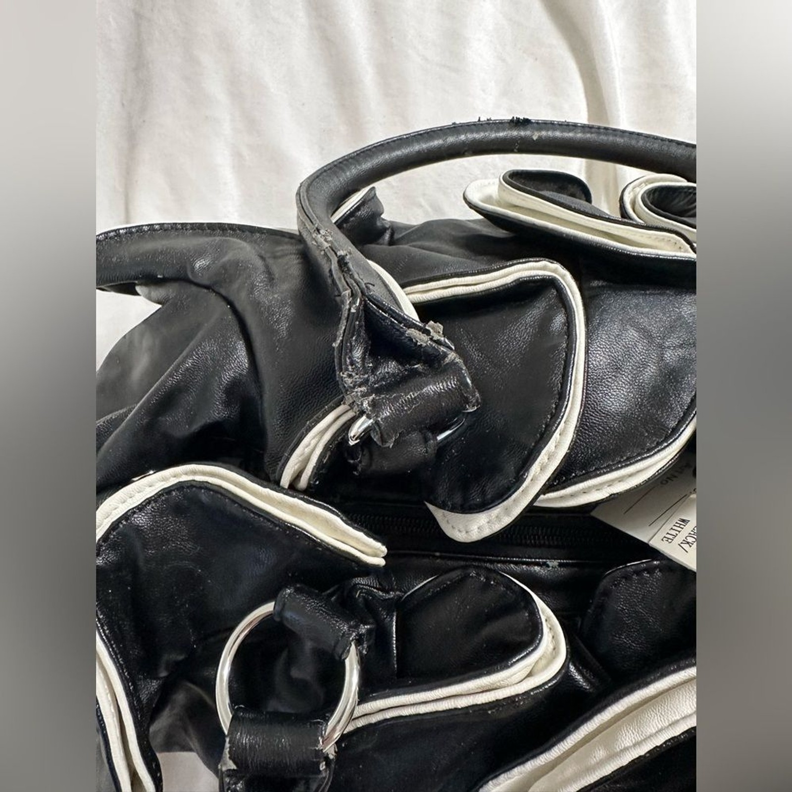 Rouged handbag