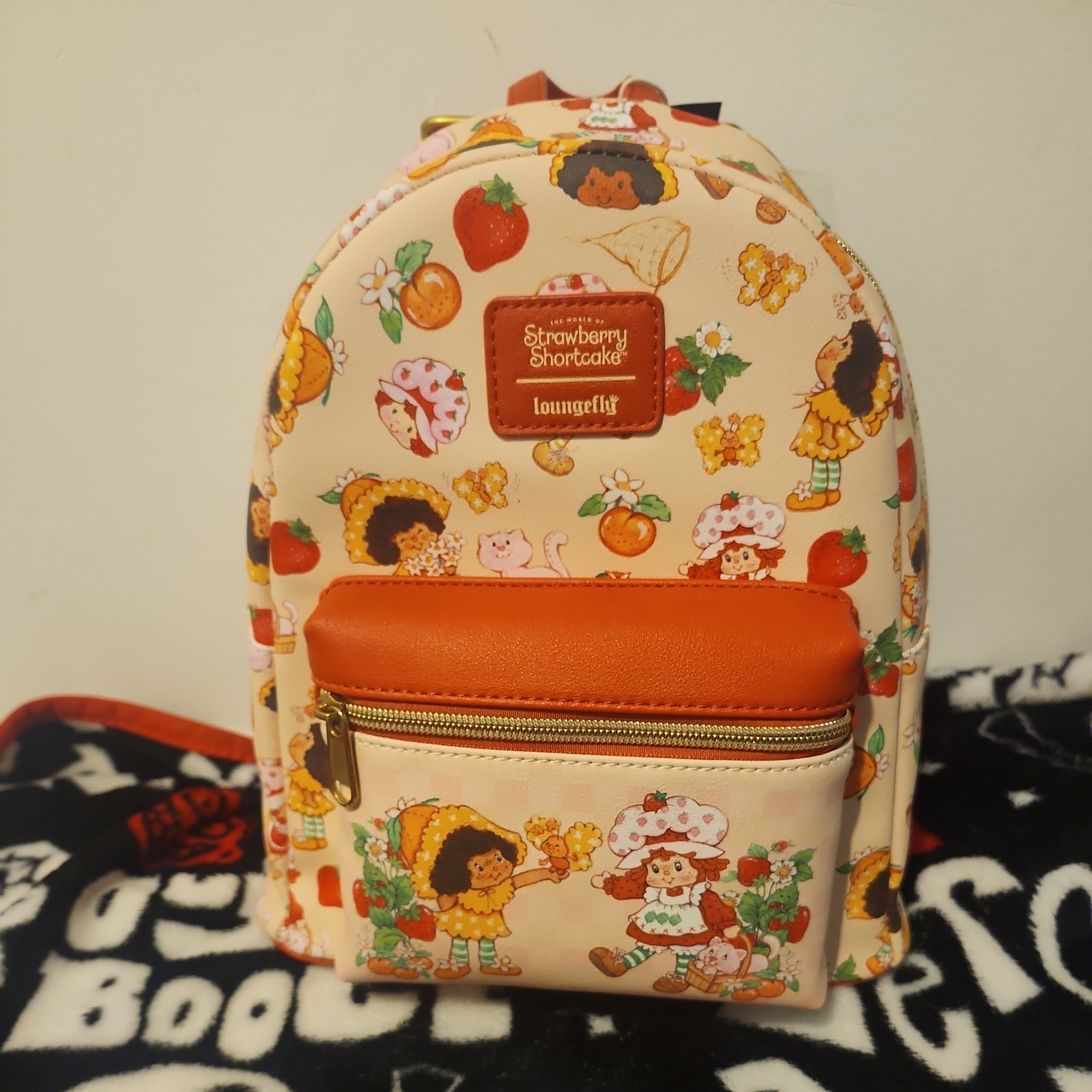 Loungefly Strawberry Shortcake Orange Blossom Duo Mini Backpack