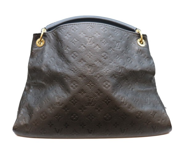 LOUIS VUITTON M93448 Black Monogram Empreinte Artsy MM Infini Shoulder Bag