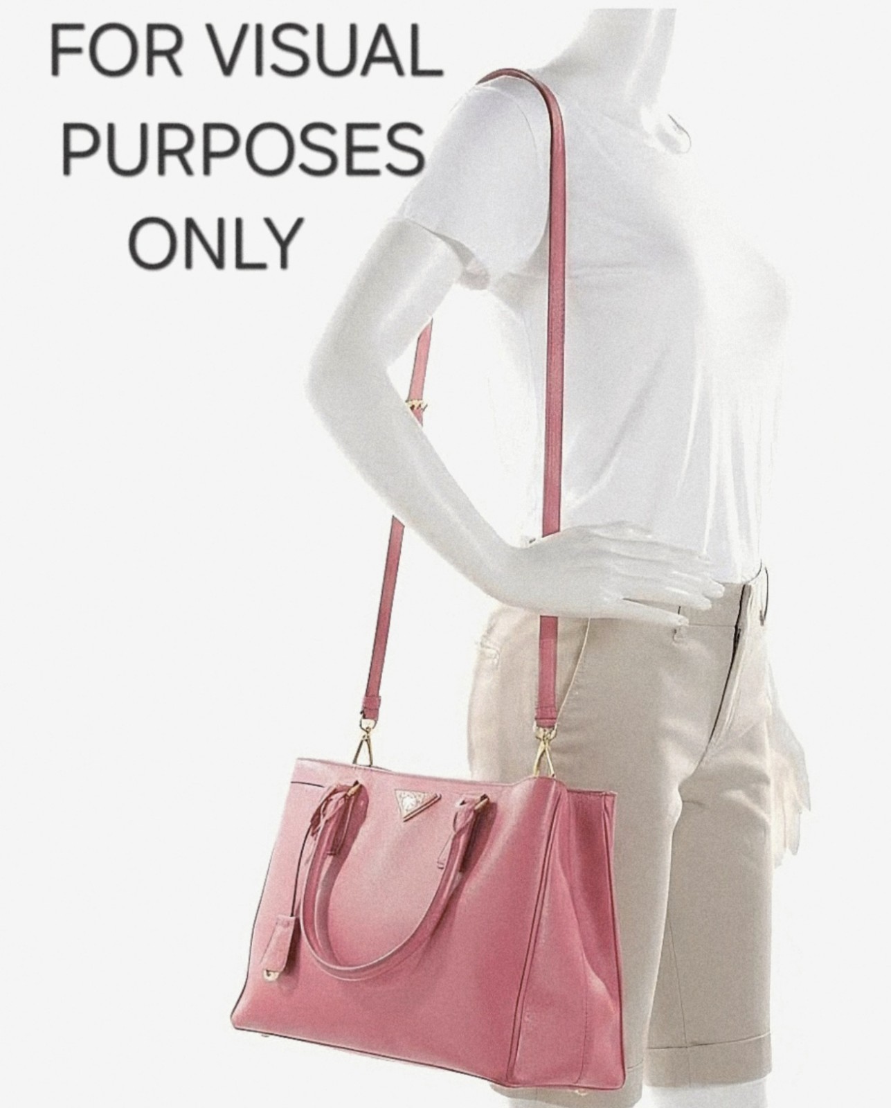 PRADA Galleria Double Zip Tote/Shoulder Bag MSRP: $2,350
