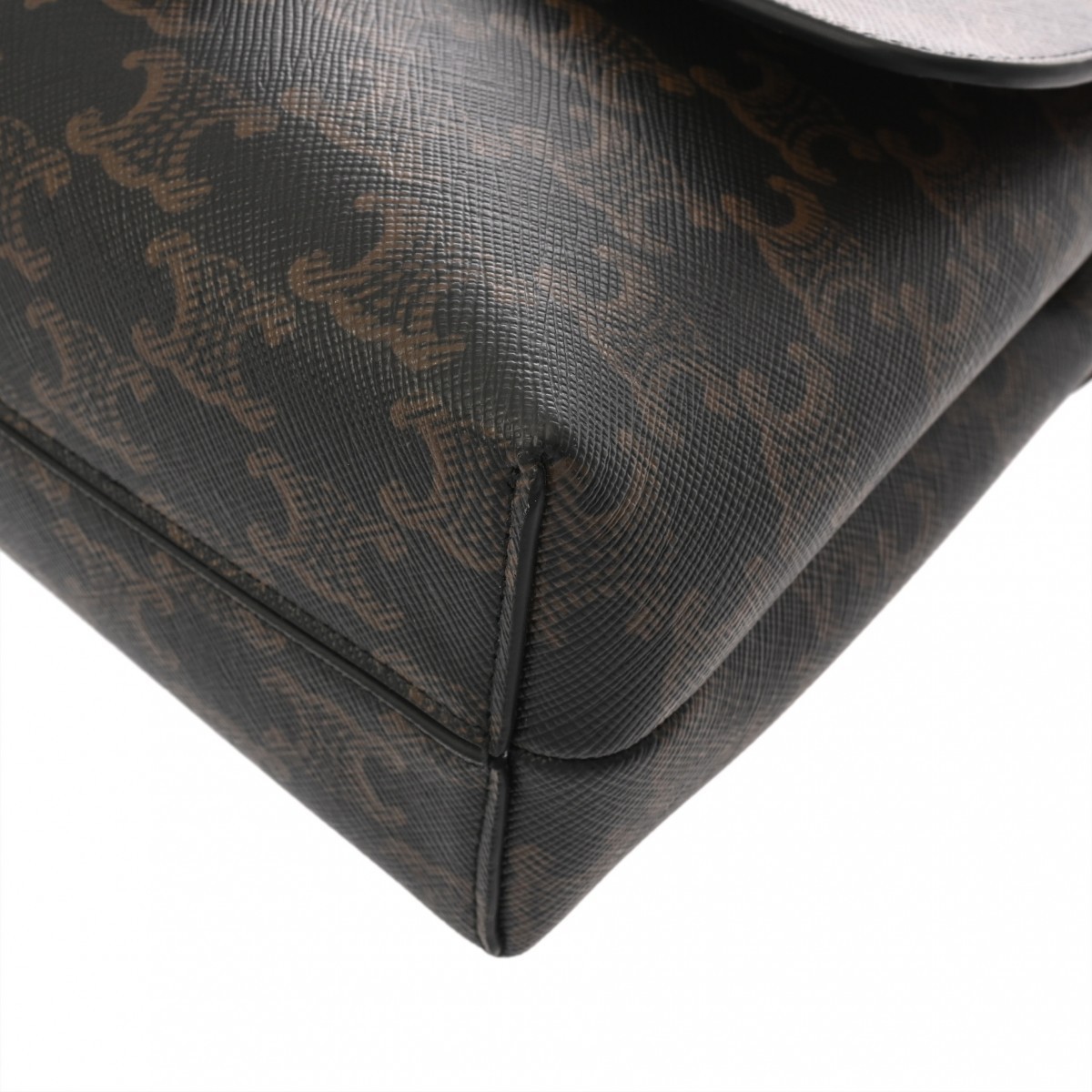 Celine 115852FRH. 04LU Shoulder Bag Canvas / Calfskin Beige #WB1436