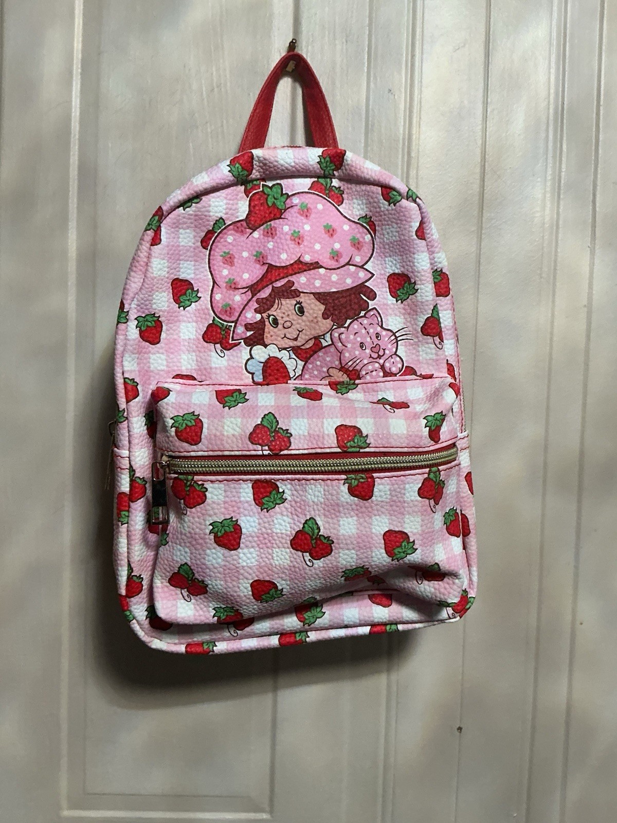 Brand New Strawberry Shortcake Mini Backpack Pink 11 Inch