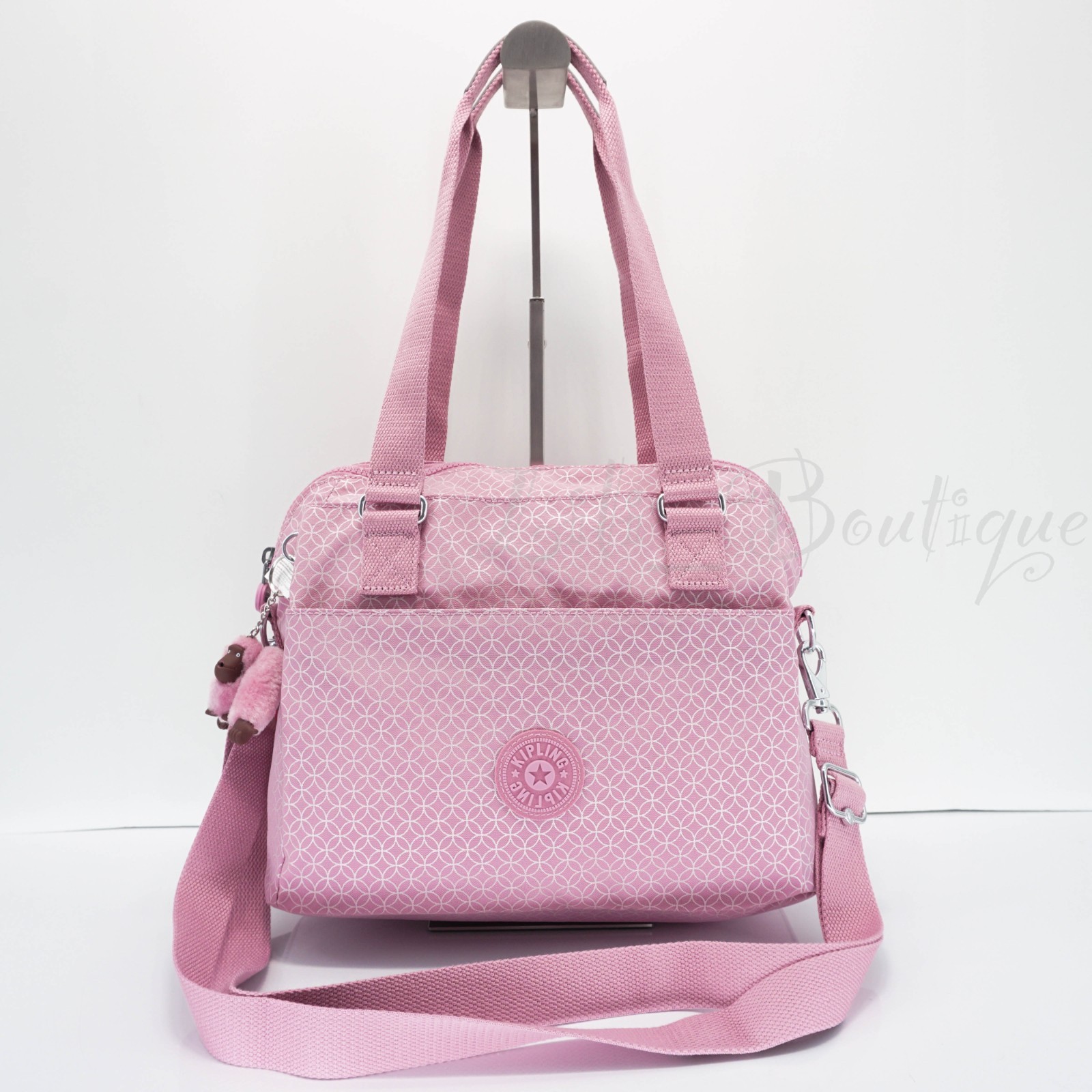 Kipling Felicity Crossbody Shoulder Bag Polyamide KIB9A8 Mystic Lattice NWT $134