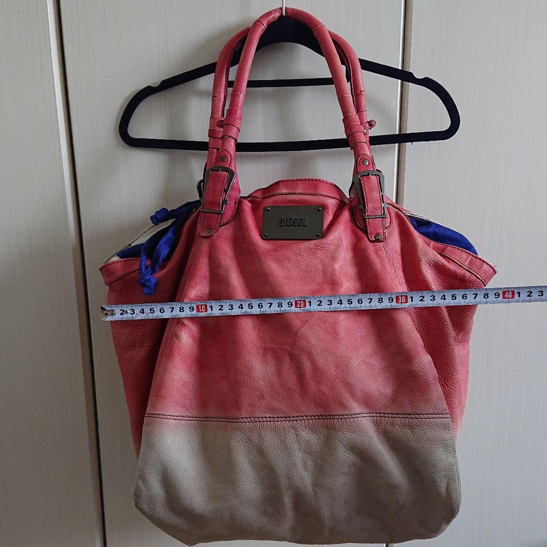 Diesel Women Used once or twice Pink Multicolor Hand Bag Almost unused Luxury