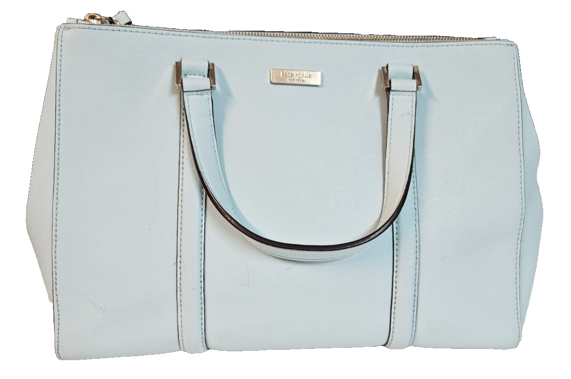 KATE SPADE Woman’s Large Aqua Hand Bag. Excellent Condition! From Estate Sale!