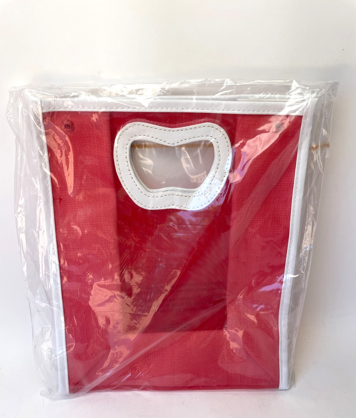 Nina Ricci Parfums Paris Pink Tote Bag Apple Handle GWP VIP Beauty Gift NIP 2007