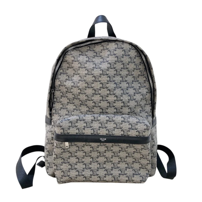 CELINE Triomphe Backpack Leather Backpack 188382 #OKB2970
