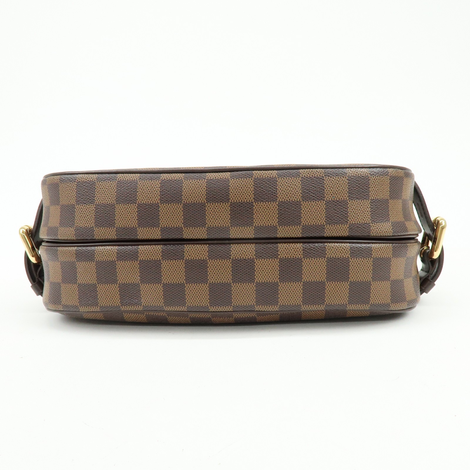 Louis Vuitton Damier Highbury Canvas Shoulder Bag Brown N51200 Auth Used F/S