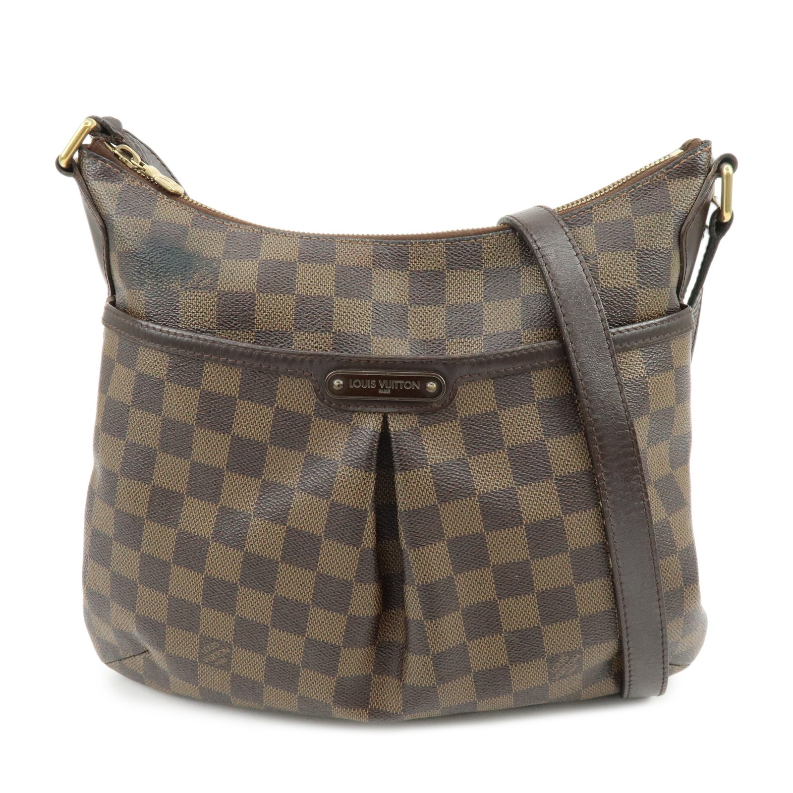 Louis Vuitton Damier Bloomsbury PM Shoulder Bag Brown N42251 Authentic Used F/S