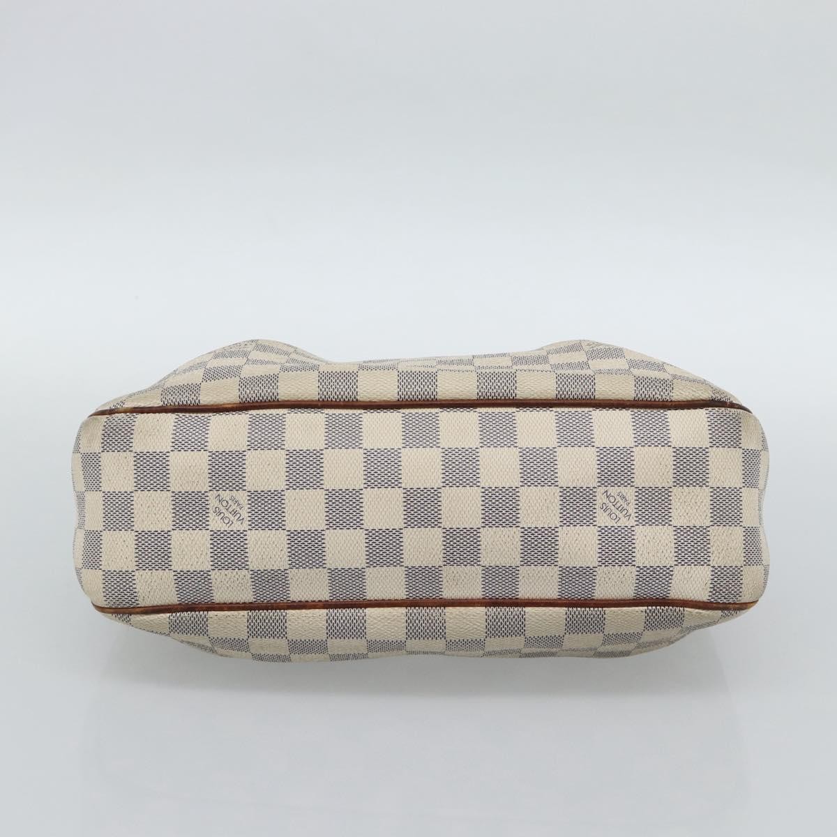 LOUIS VUITTON Damier Azur Siracusa PM Shoulder Bag N41113 LV Auth hk3871