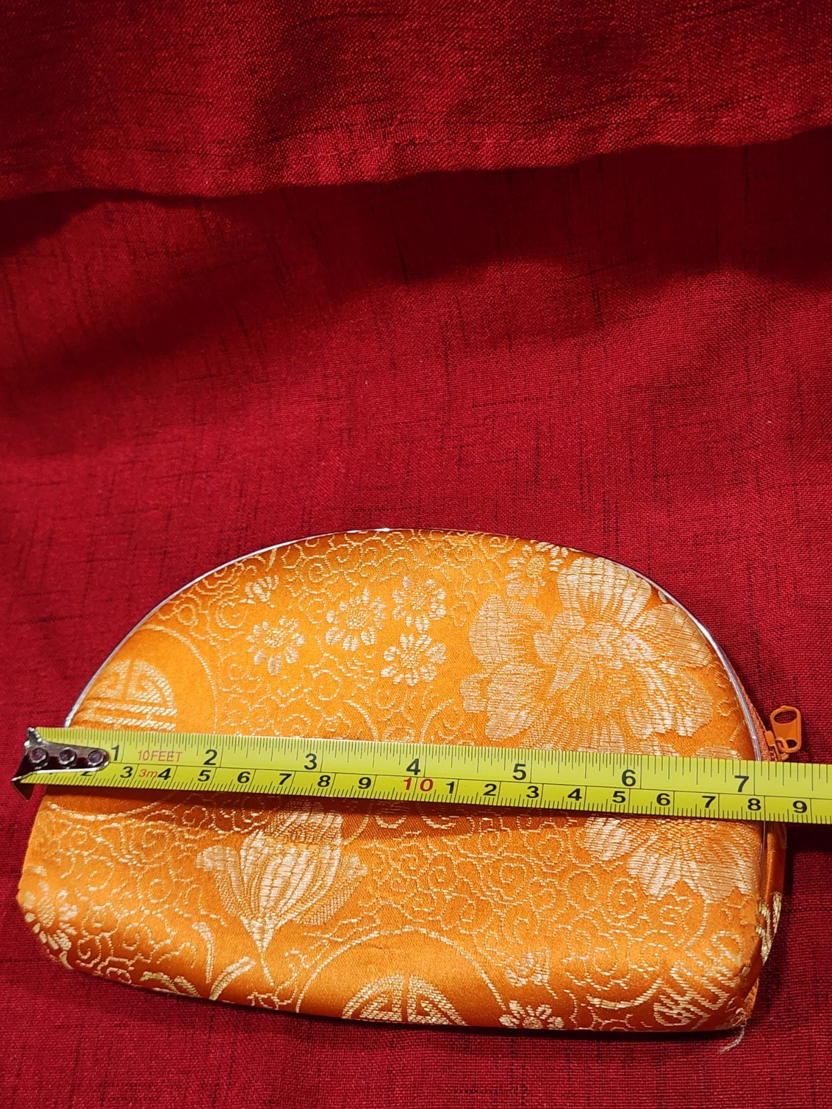 Chinese Silk Brocade Purse/Jewelry Pouch