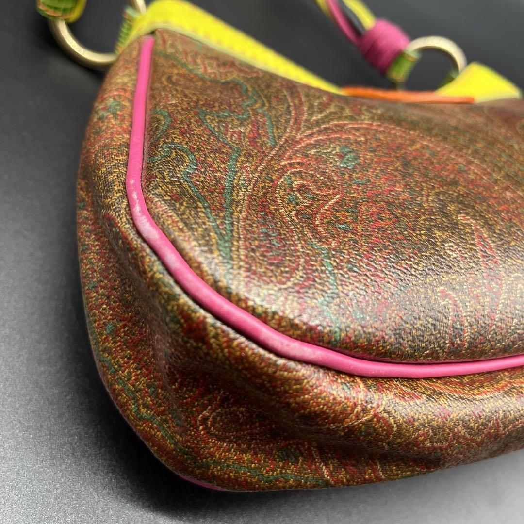 ETRO One Shoulder Bag Pegasus 7.8 inch