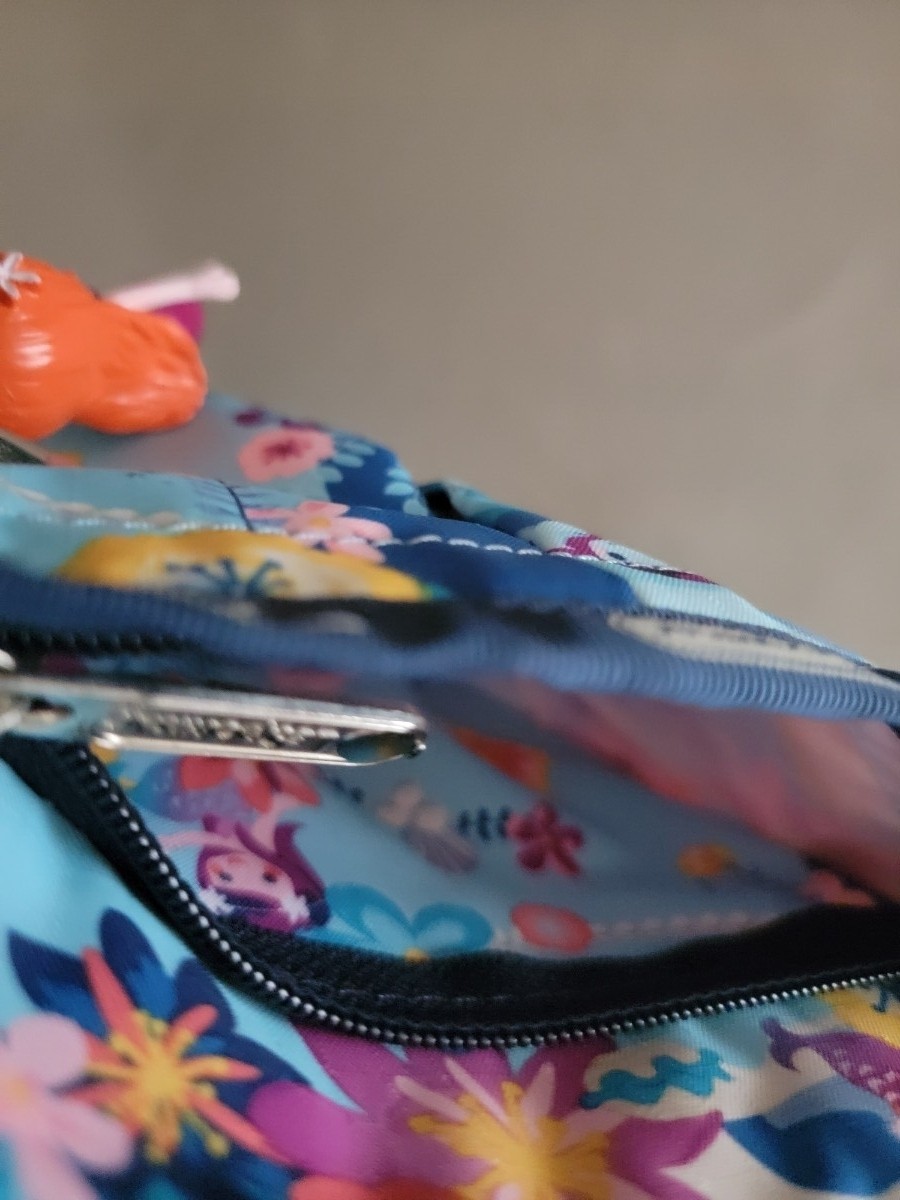Le Sportsac Disney It’s a Small World Tahitian Dream Mermaid Tote Bag Blue
