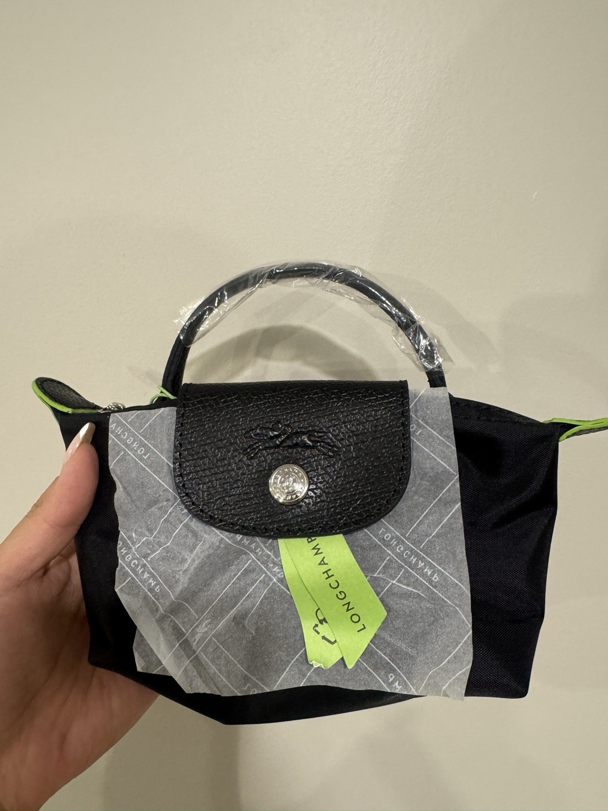 LE PLIAGE POUCH Mini Black