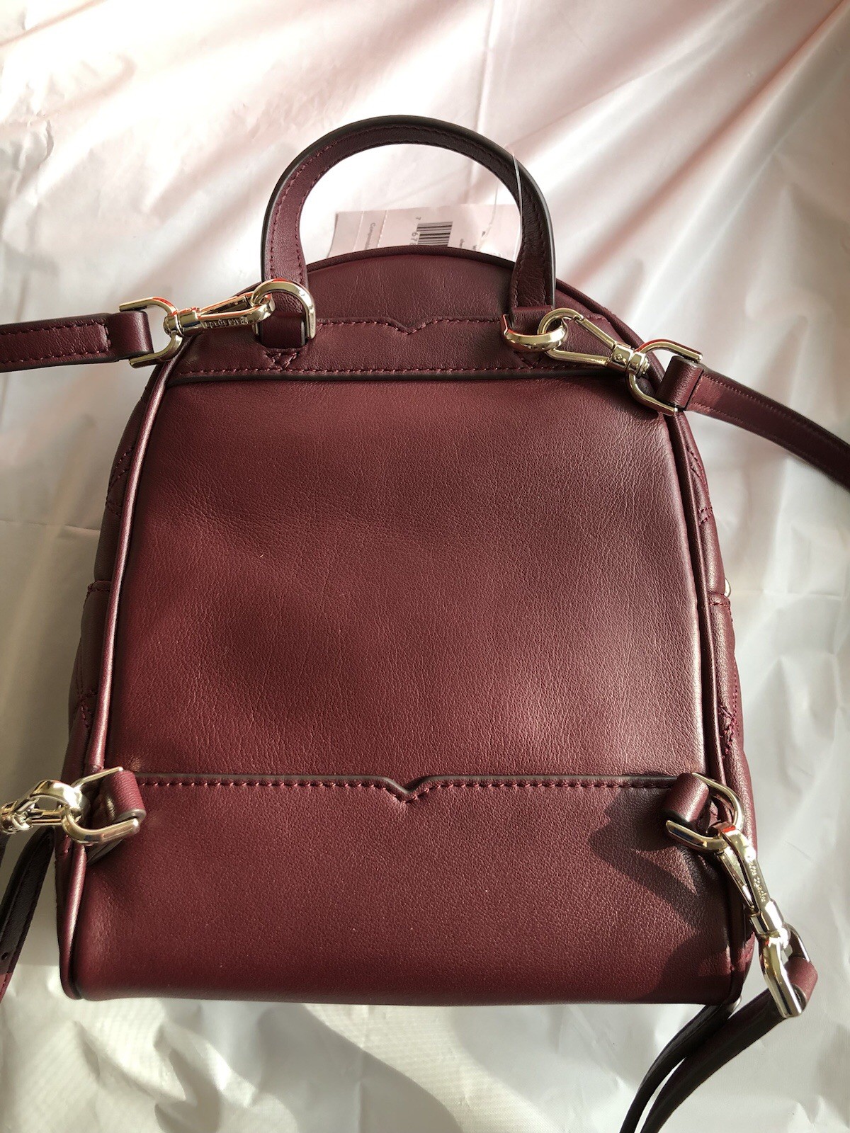 NWT Kate Spade Mini Convertible Backpack Crossbody Bag Natalia Cherry Wood
