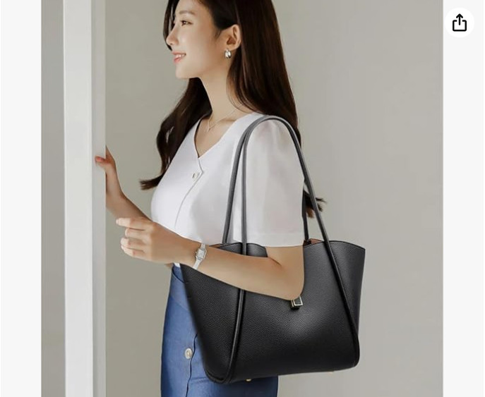 Soft Leather Shoulder Crossbody Bags For Women Large Capacity Luxury Bag Casual