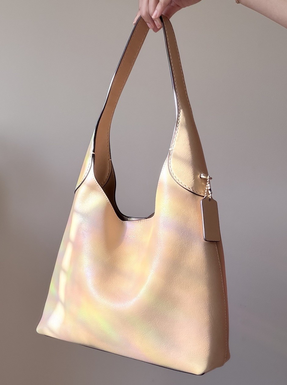Coach Brooklyn 28 Shoulder Bag Color Tan