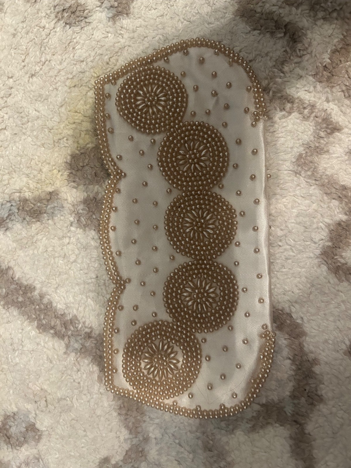 le regale beaded purse clutch