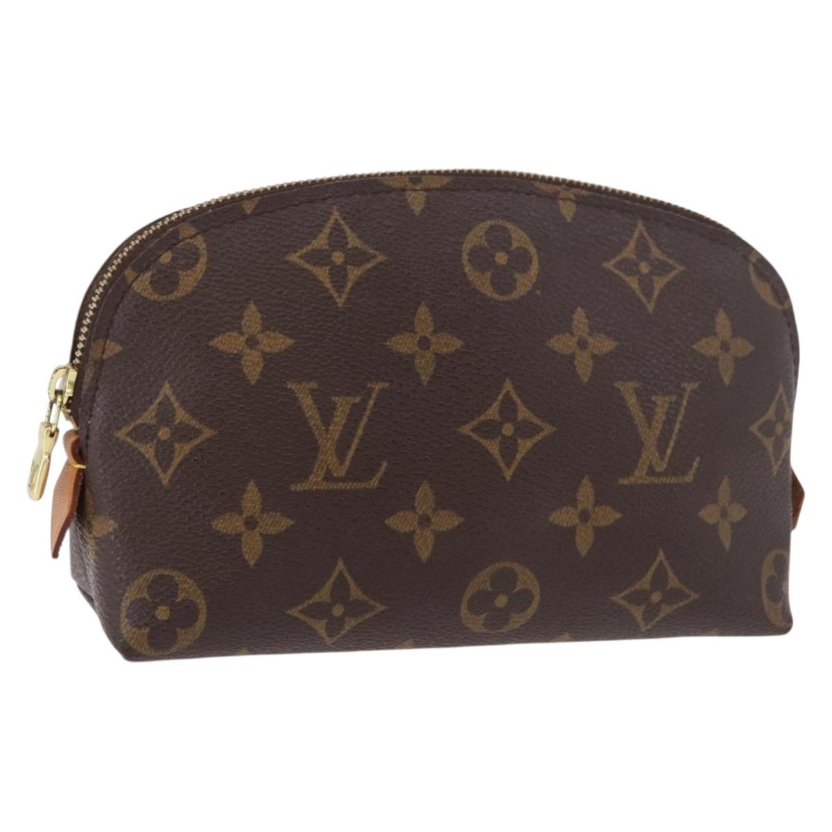 LOUIS VUITTON Monogram Pochette Cosmetic PM Pouch M43998 LV Auth 183346