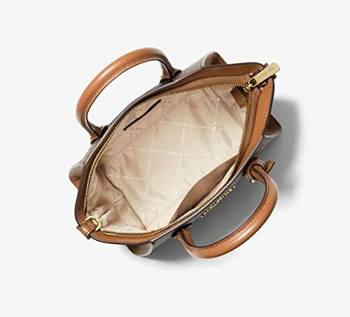 Michael Kors Small Satchel Crossbody Purse Handbag Bag Messenger Shoulder Brown