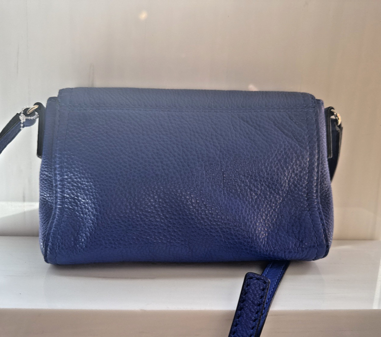 Kate Spade Chester Street Miri Satchel Flap Shoulder Crossbody Handbag Blue