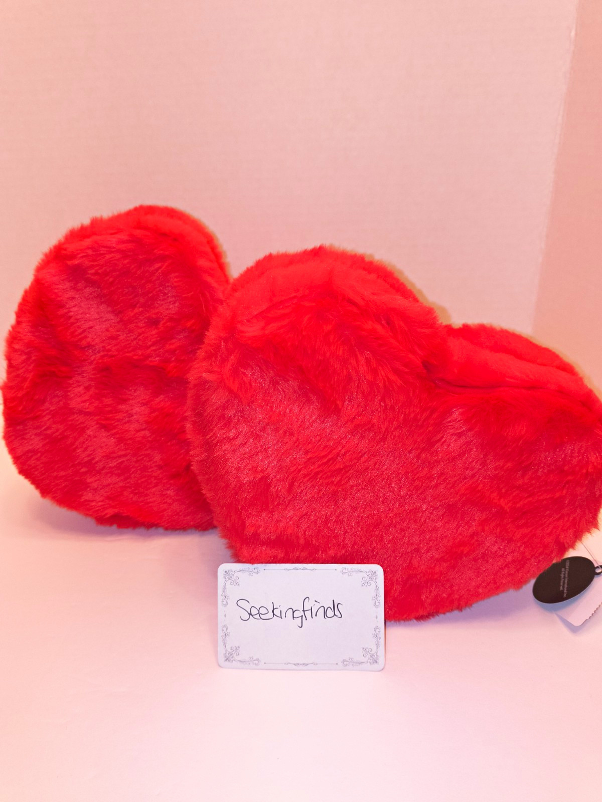 Bath And Body Works Emily In Paris Plush Red Heart Crossbody Bag Lot Of 2