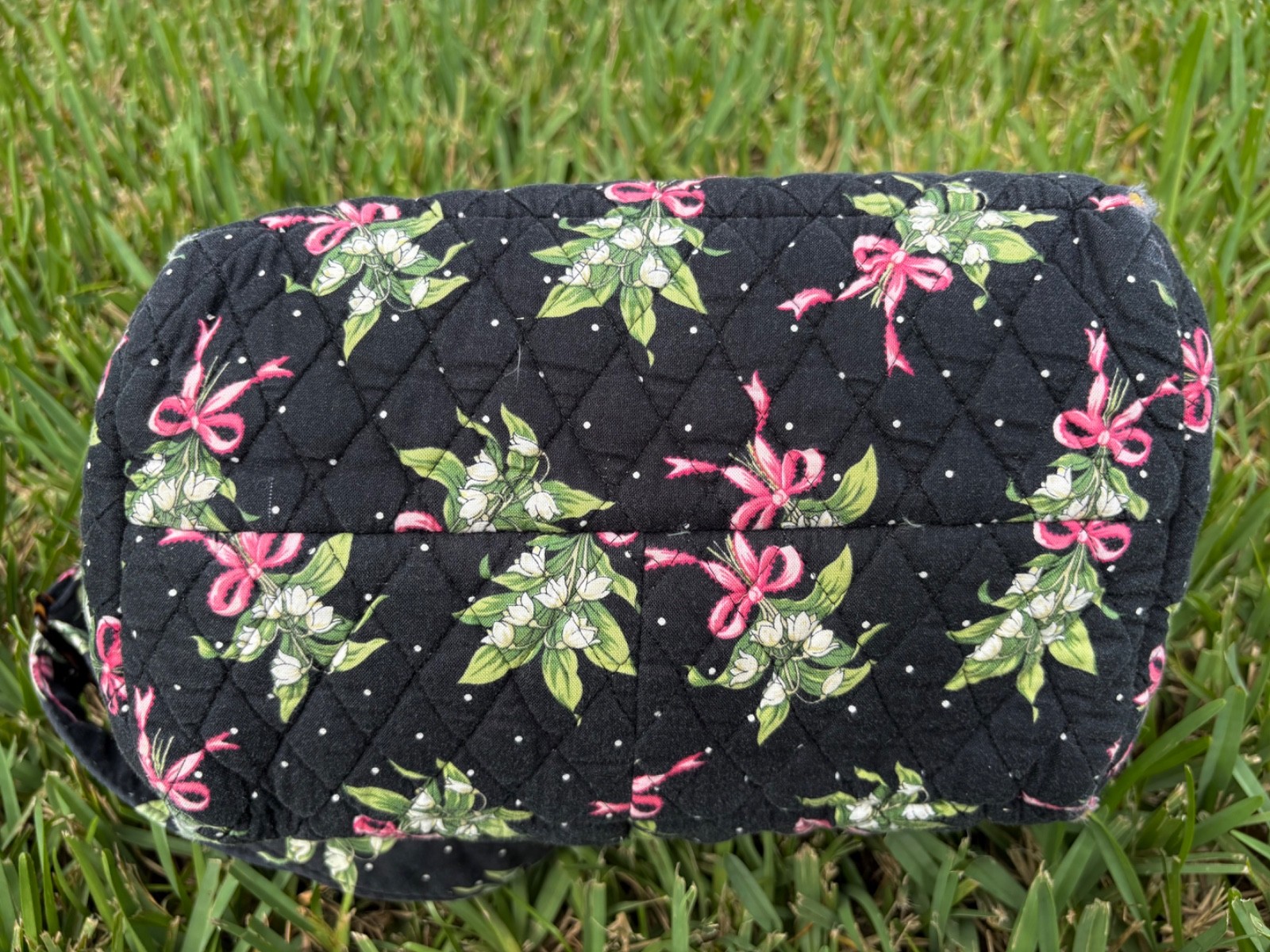 Vintage Coquette Cottagecore Vera Bradley New Hope Carryall Bag Retired Print